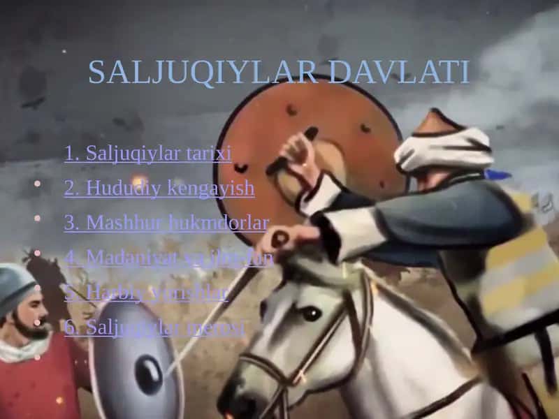 SALJUQIYLAR DAVLATI 1