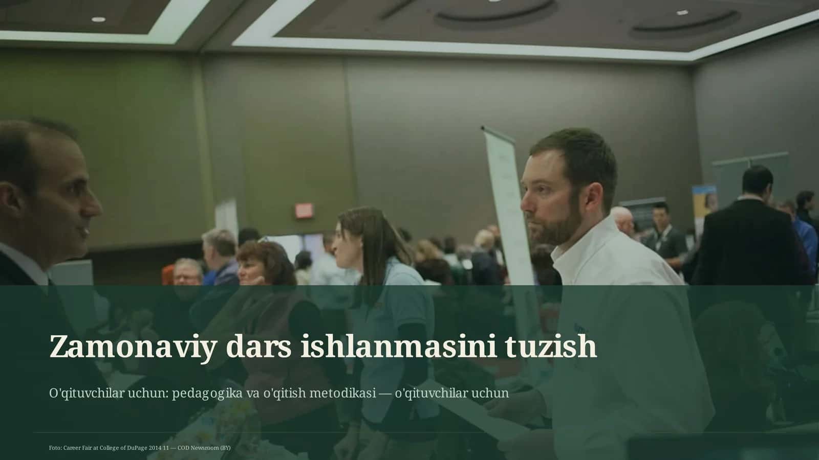 Zamonaviy dars ishlanmasini tuzish 1