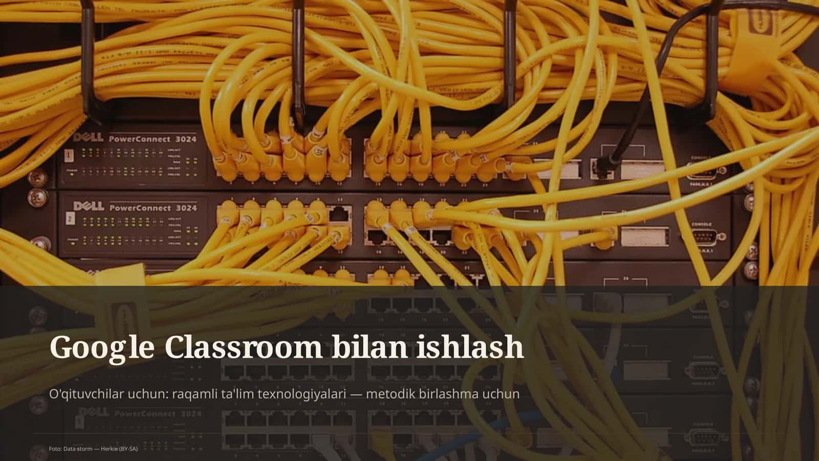 Google Classroom bilan ishlash 1