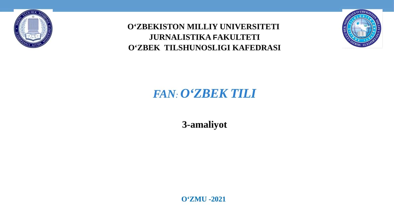 MILLIY QADRIYATLAR – MILLAT IFTIXORI. O‘ZBEK TILIDA SO‘Z YASALISHI 1