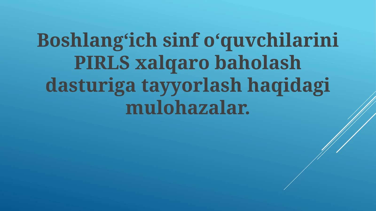 Boshlangʻich Sinf Oʻquvchilarining Oʻqish Savodxonligini Oshirish Strategiyalari 1