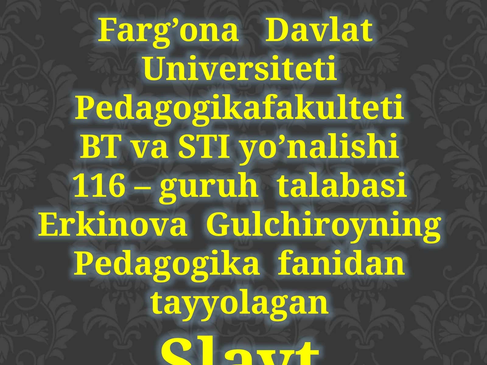 Kadrlar Tayyorlashning Milliy Modeli 1