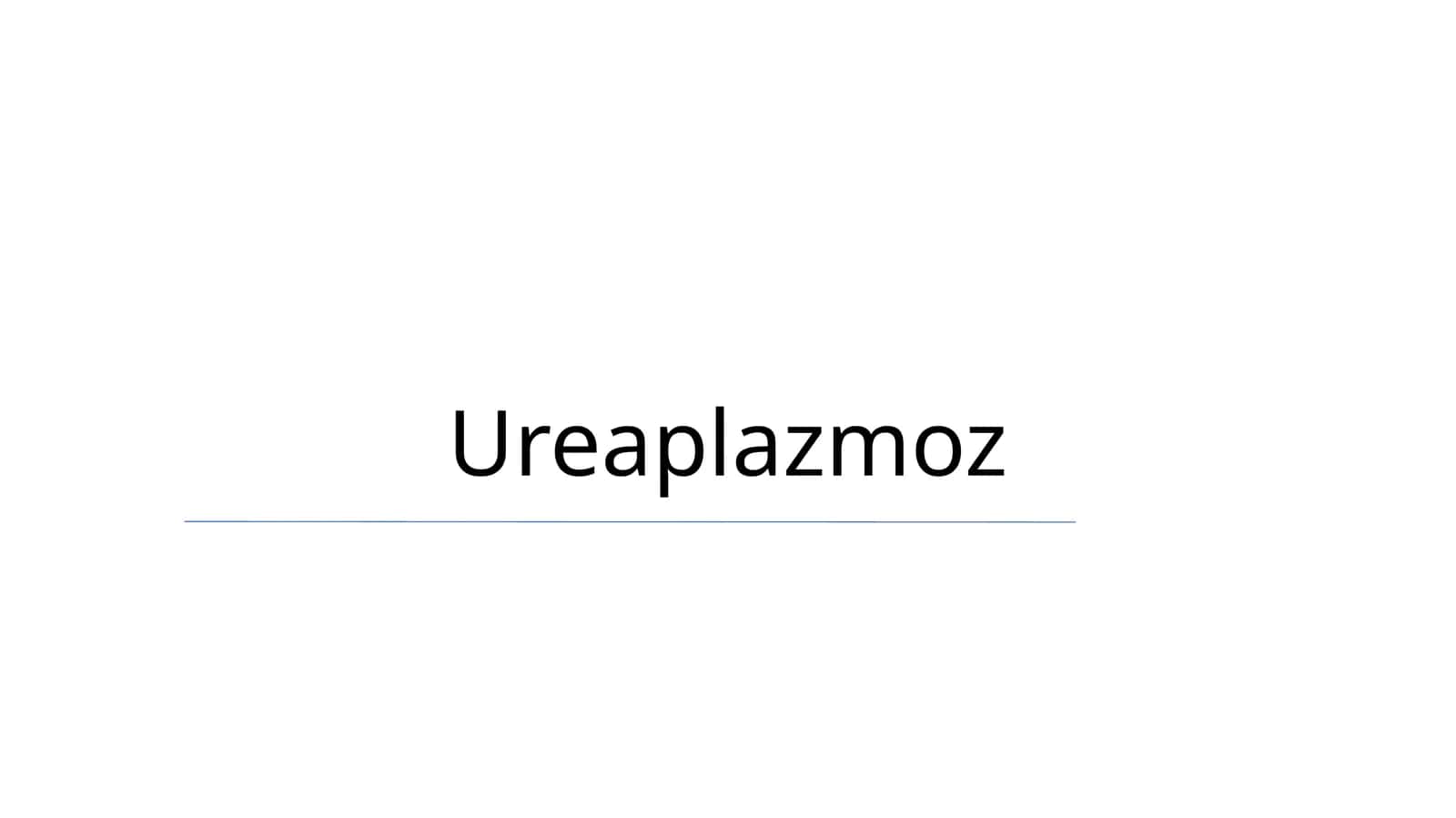 Ureaplazmoz 1