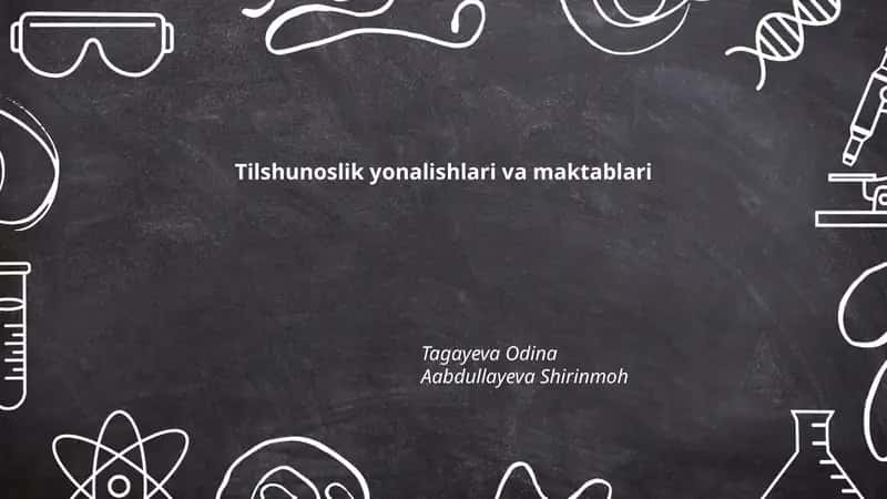 Strukturalizm (strukturaviy tilshunoslik) 1