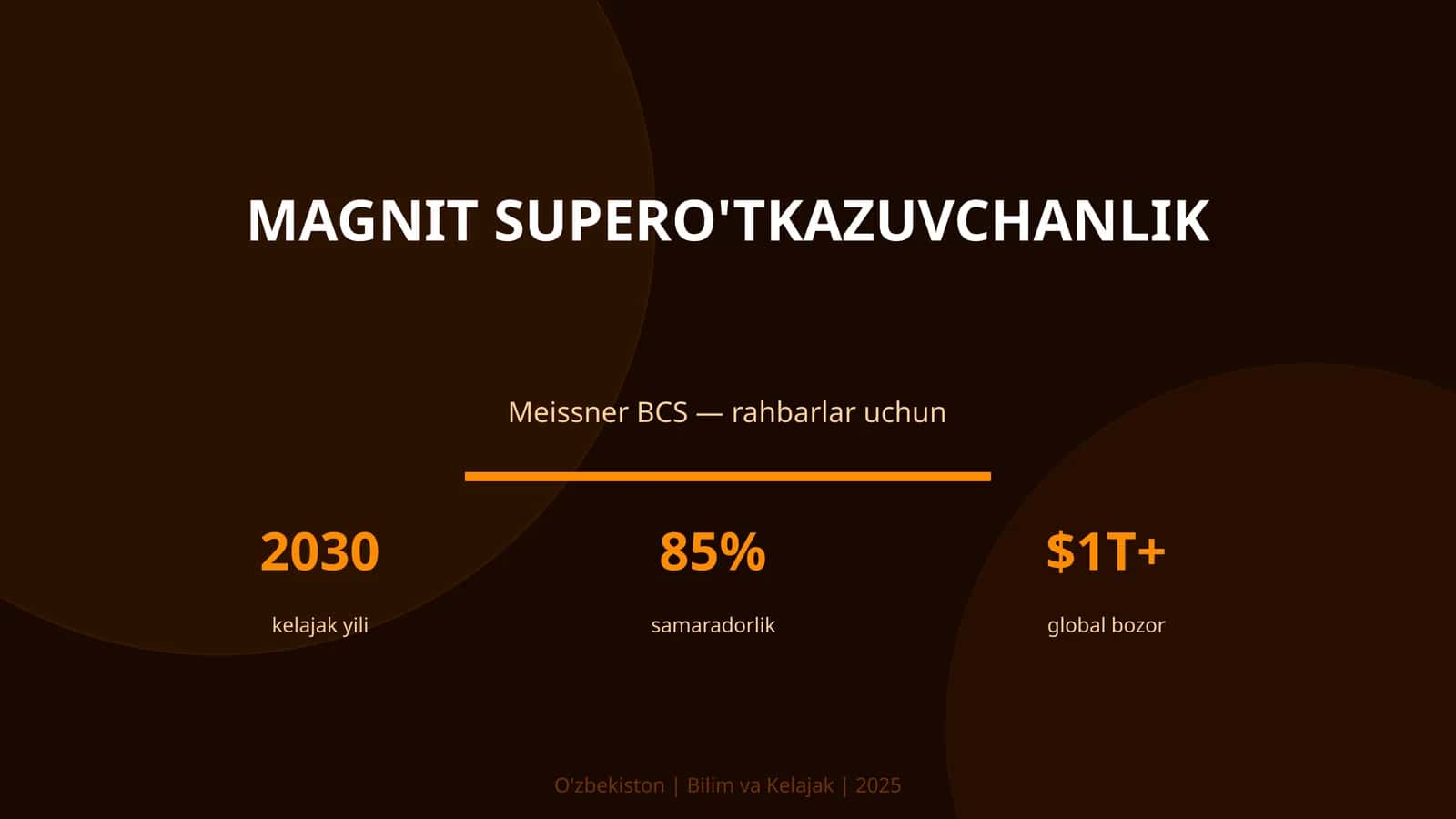 Magnit supero'tkazuvchanlik 1