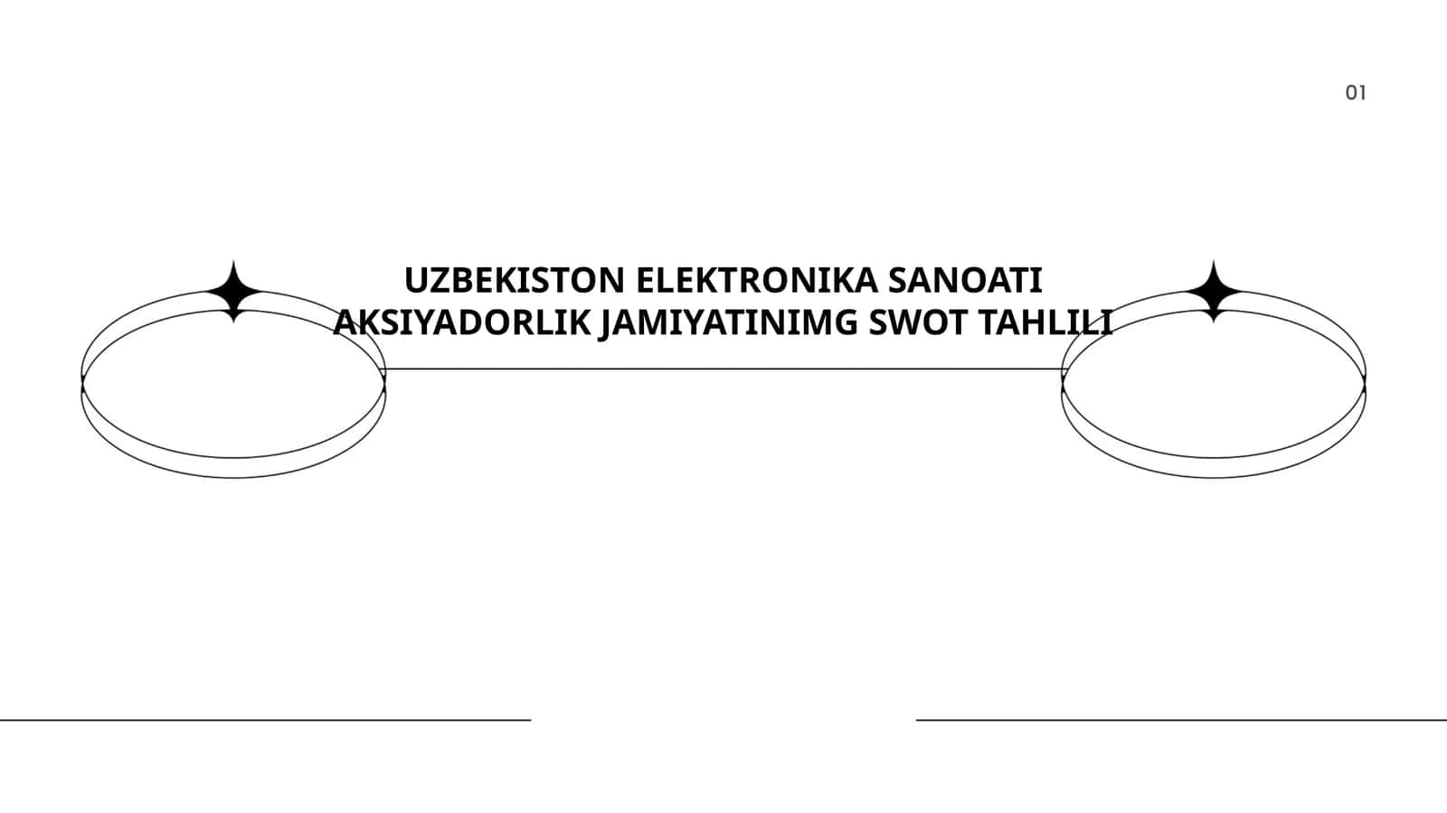 UZBEKISTON ELEKTRONIKA SANOATI AKSIYADORLIK JAMIYATINIMG SWOT TAHLILI 1