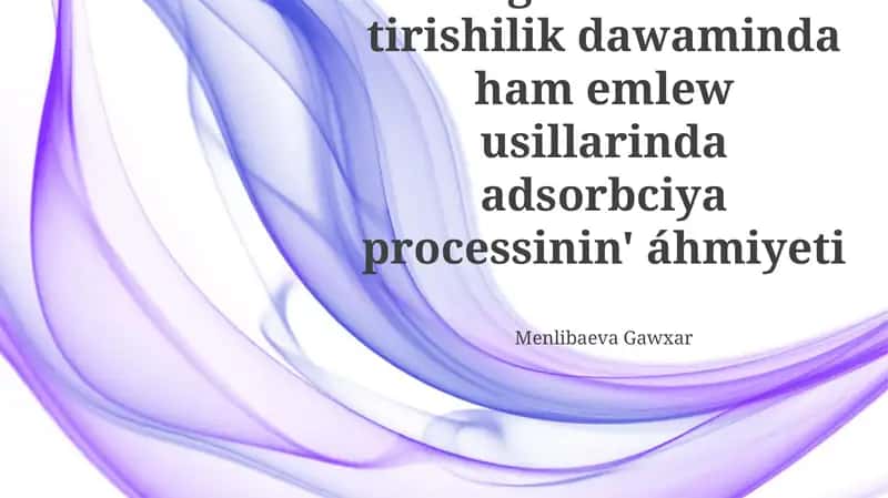 Adsorbtsiya protsessi vaktsinalarda 1