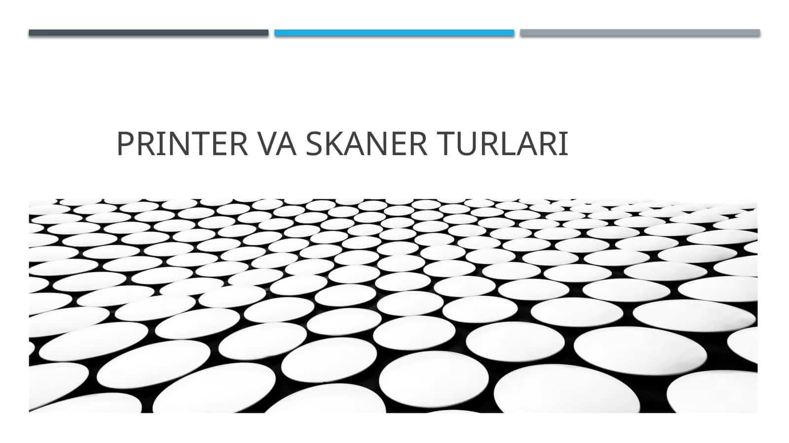 Printer va skaner turlari 1