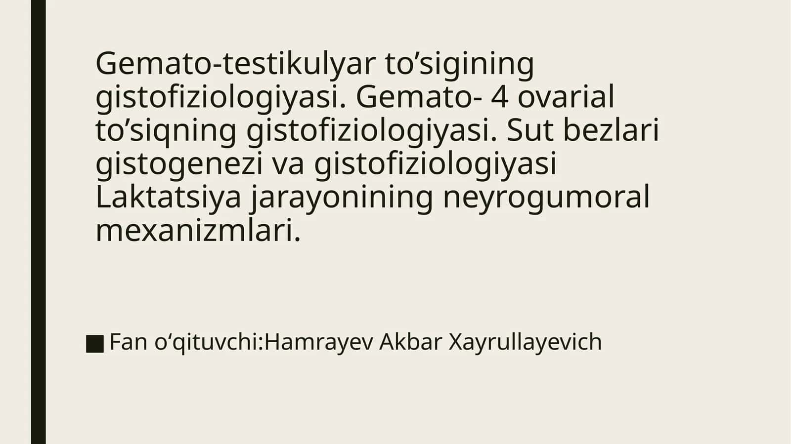 Gemato-testikulyarto’sigininggistofiziologiyasi 1