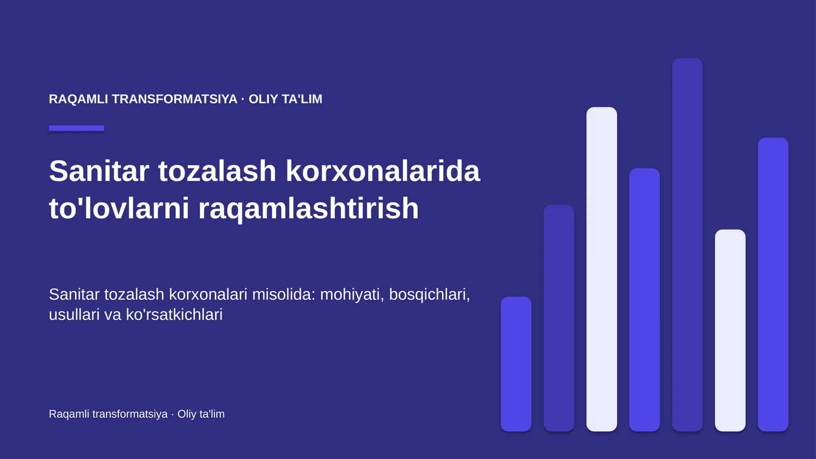 sanitar tozalash korxonalarida to'lovlarni raqamlashtirish 2939 1