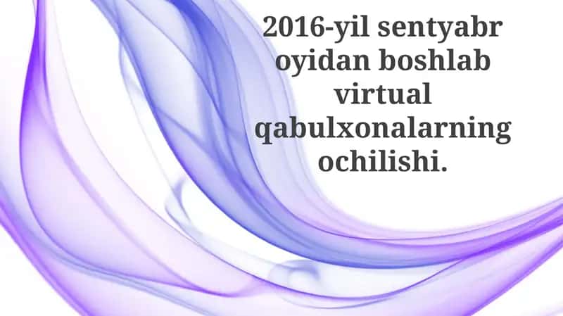 Virtual qabulxonalar 1