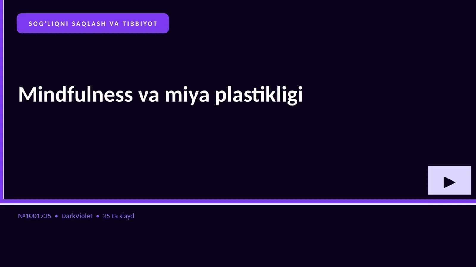 Mindfulness va miya plastikligi 1