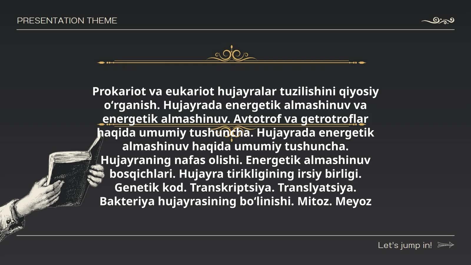 Prokariot va eukariot hujayralar tuzilishi 1