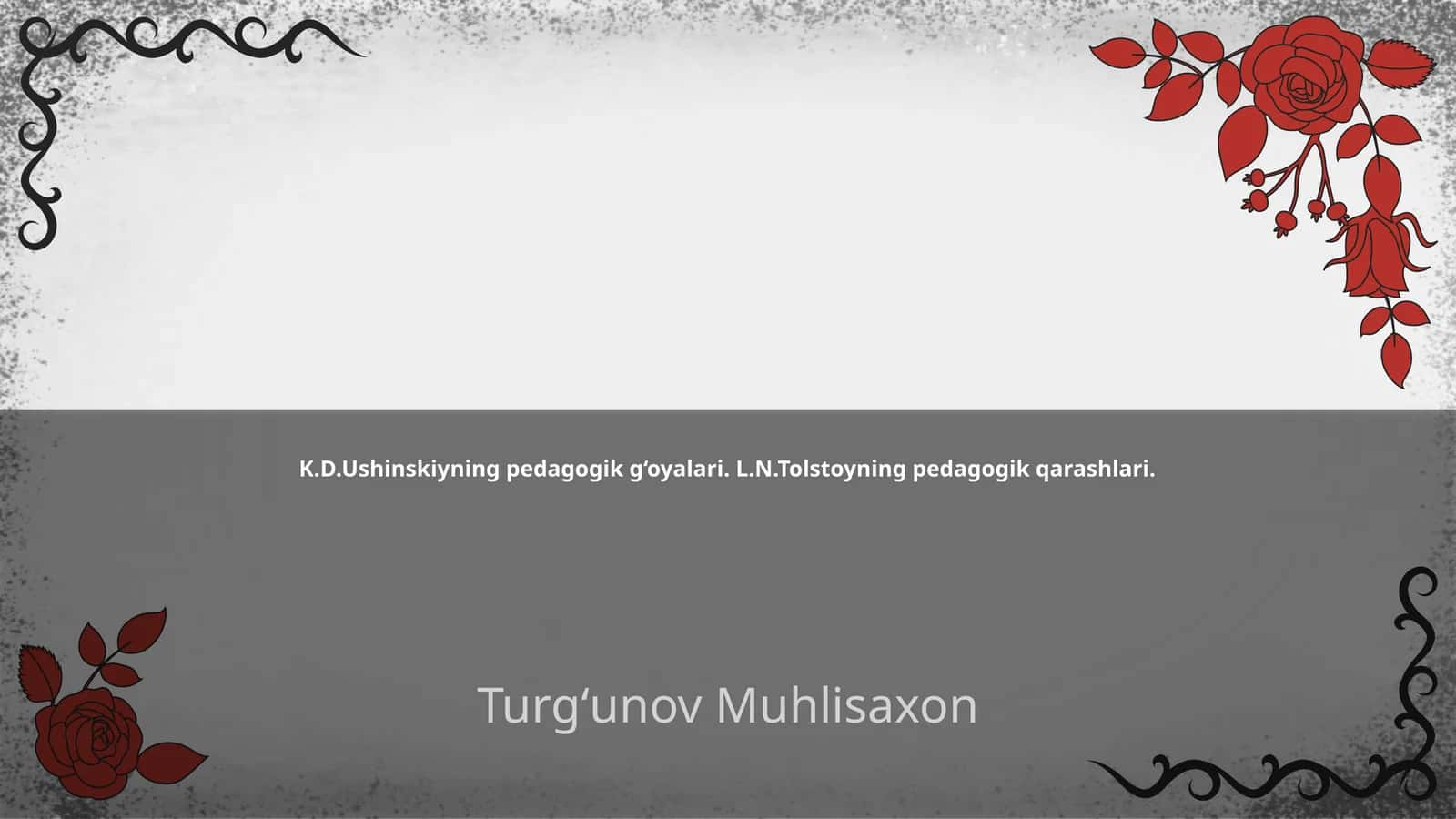 K.D.Ushinskiyning pedagogik g‘oyalari 1