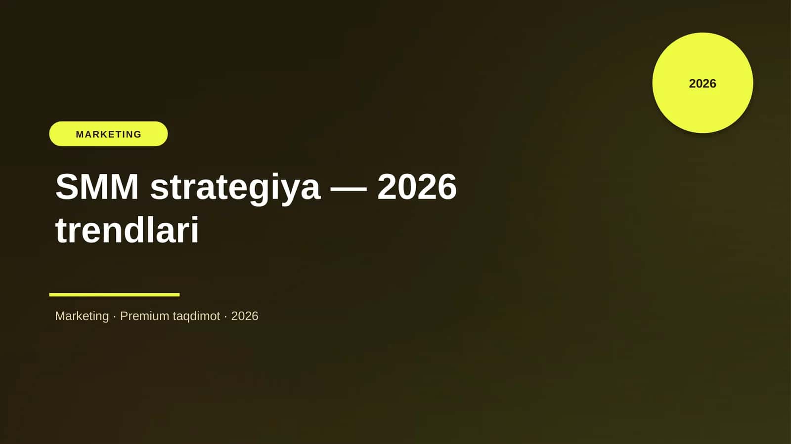 SMM strategiya — 2026 trendlari 1