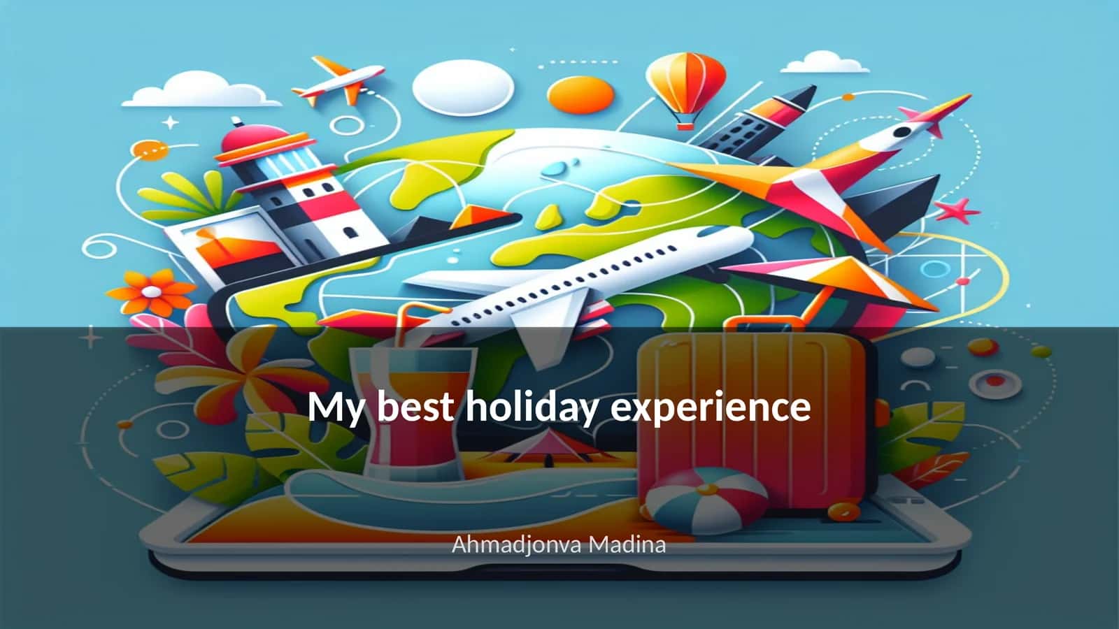My best holiday experience 1