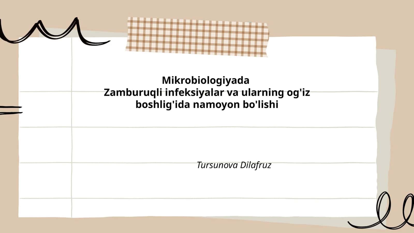 Mikrobiologiyada Zamburuqli Infeksiyalar va Ular 1