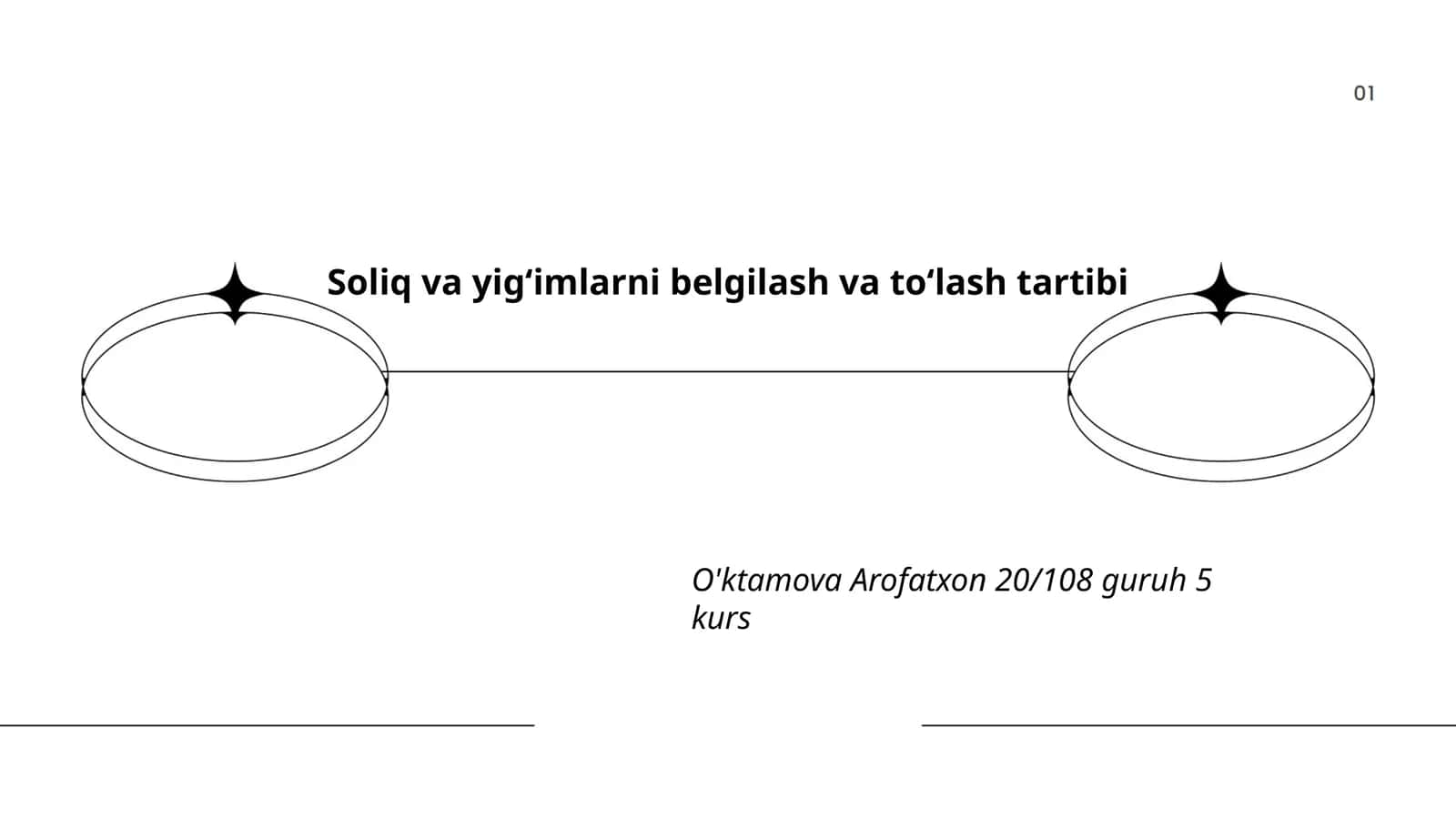 Soliq va yigʻimlarni belgilash va toʻlash tartibi 1
