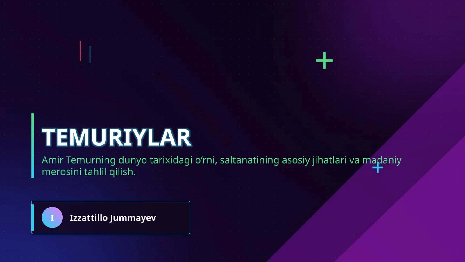 Temuriylar 1