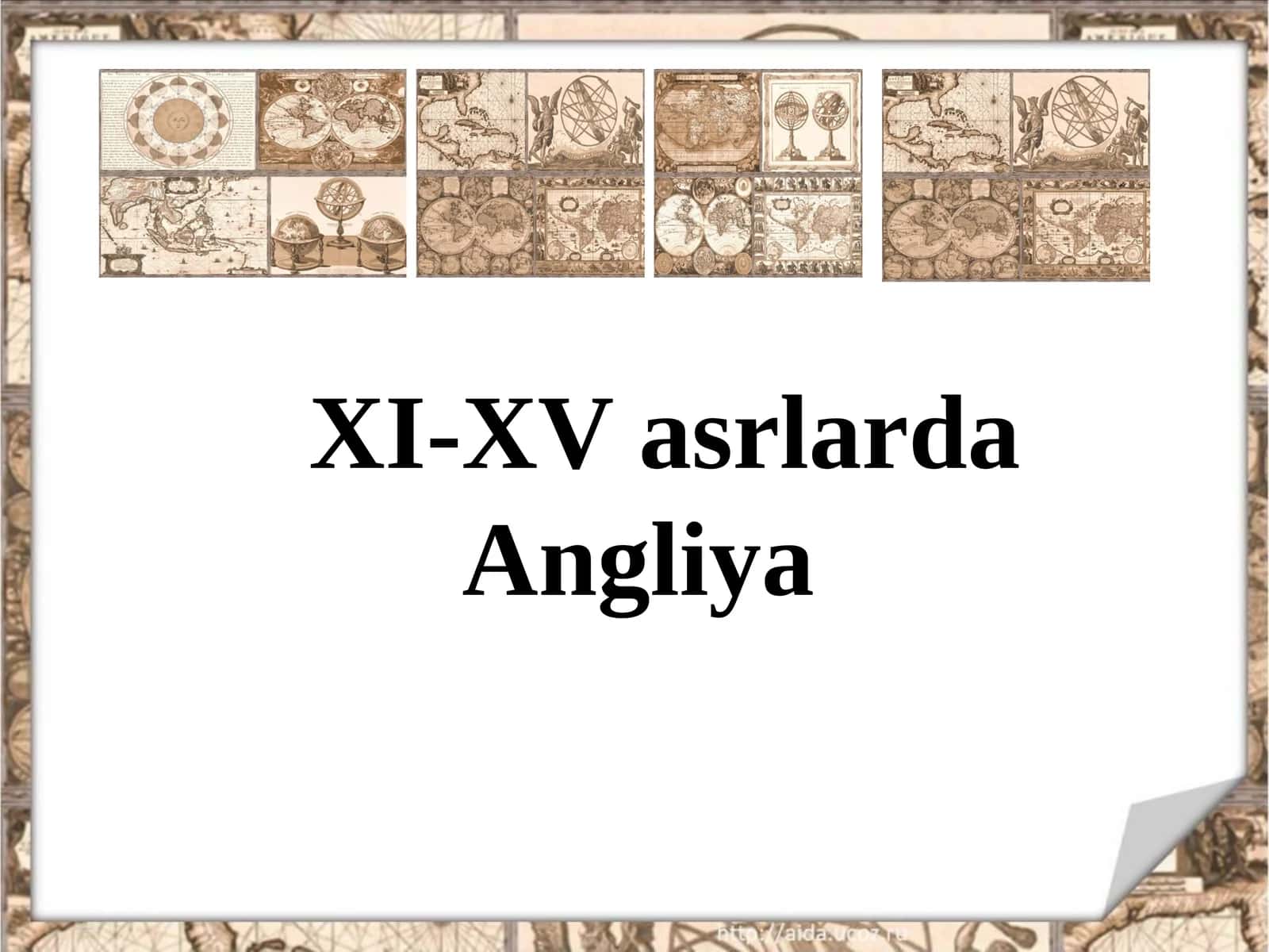 Angliyaning XI-XV asrlarida tarixi 1