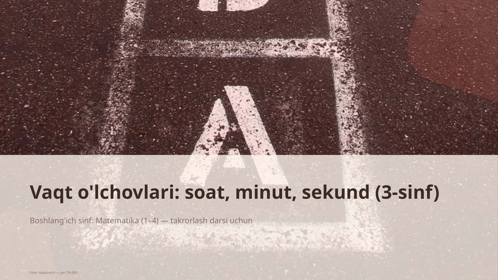 Matematika Takrorlash Darsi 1