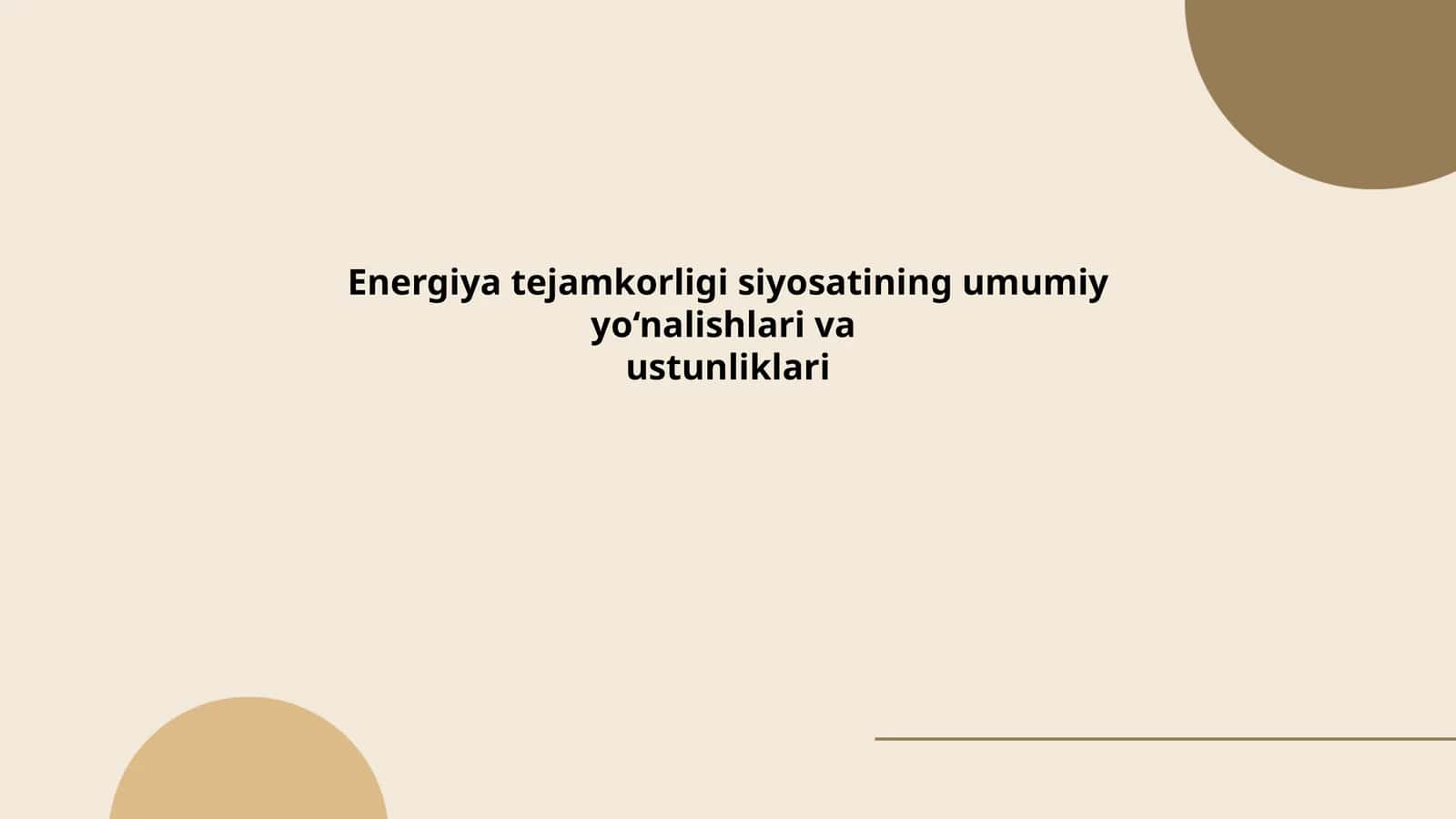 Energiya tejash texnologiyalari 1