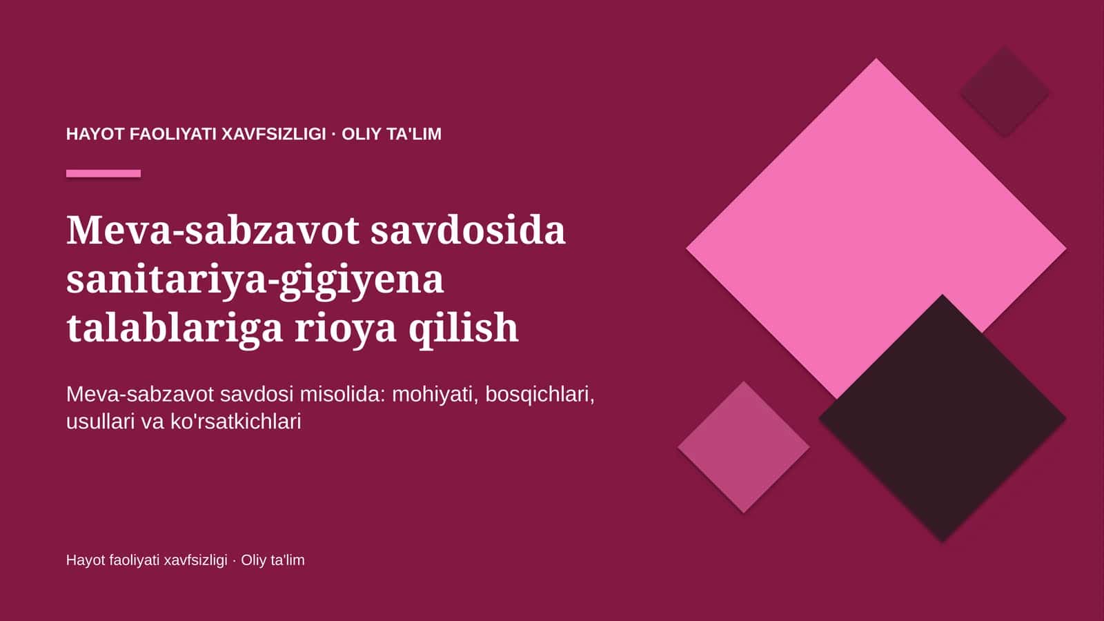meva sabzavot savdosida sanitariya gigiyena talablariga rioya qilish 4889 1