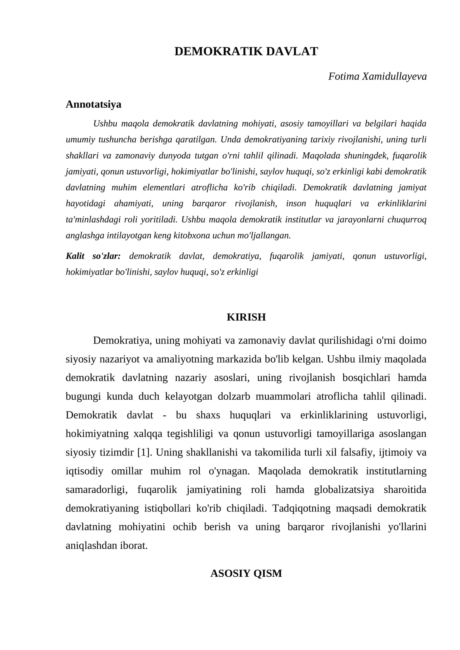 DEMOKRATIK DAVLAT 1