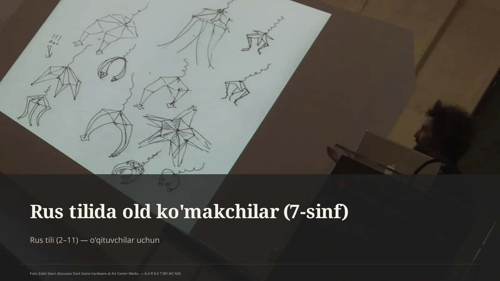 Rus tilida old ko'makchilar (7-sinf) 1