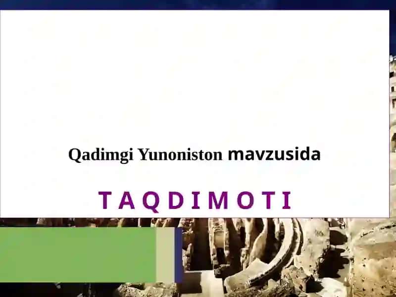 Qadimgi Yunoniston