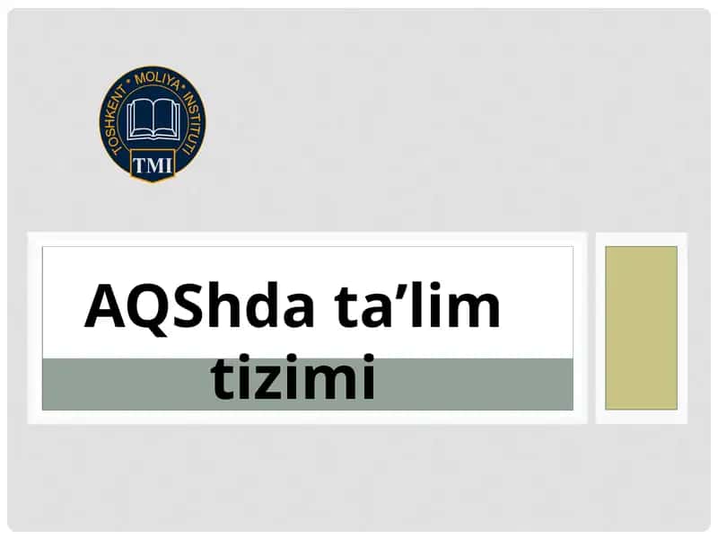 2000-yilda Amerika ta`lim strategiyasi 1