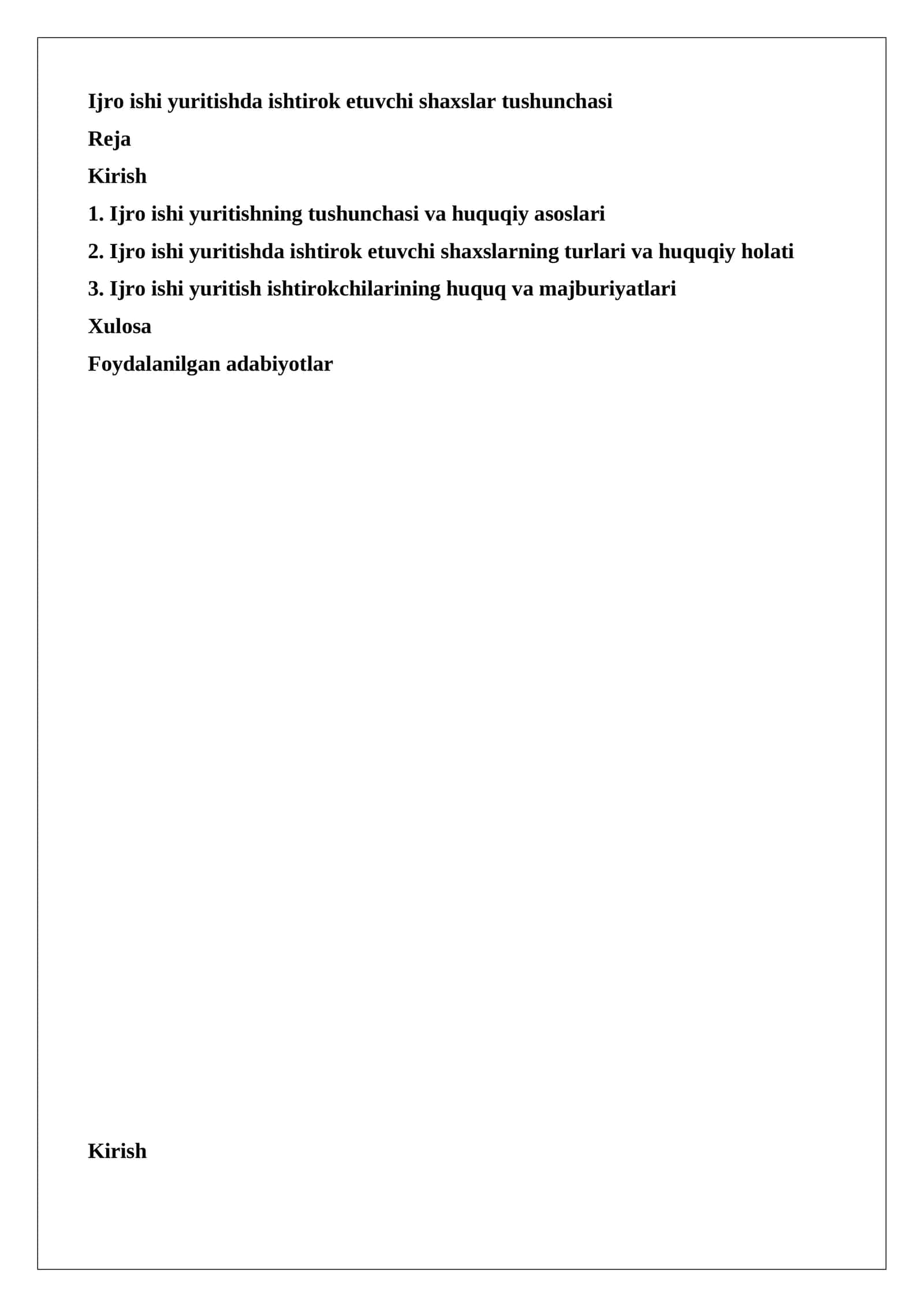 Ijro ishi yuritishda ishtirok etuvchi shaxslar tushunchasi 1