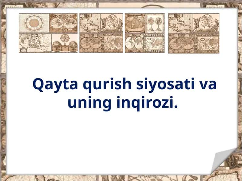 qayta qurish siyosati 1