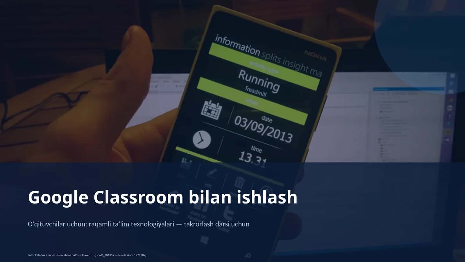 Google Classroom bilan ishlash 1