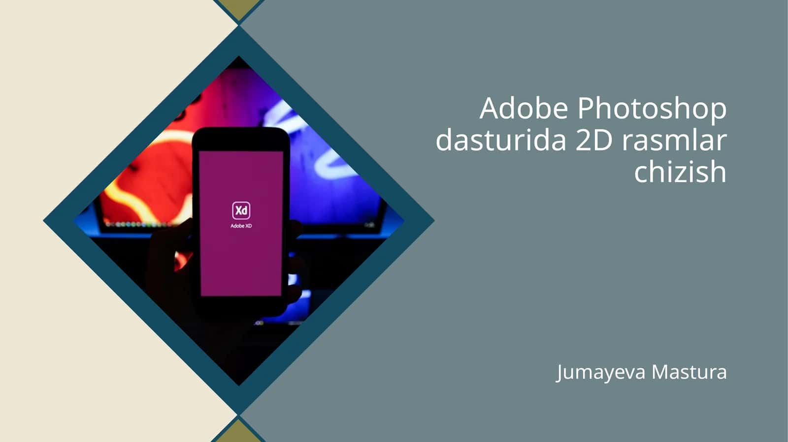 Adobe Photoshop dasturida 2D rasmlar chizish 1