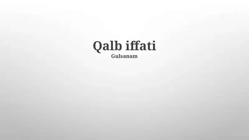 Qalb iffati 1