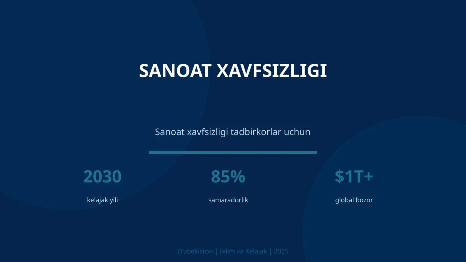 Sanoat xavfsizligi 1