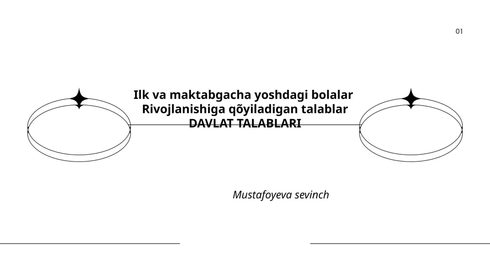 Ta’lim-tarbiya dasturlarining davlat standarti va kontenti 1