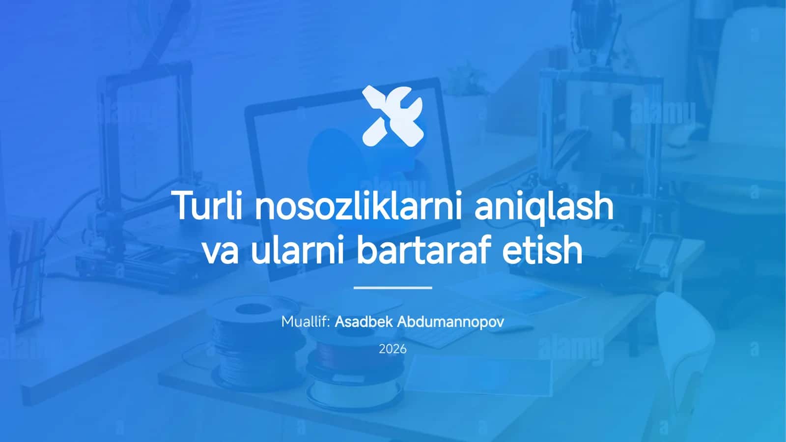 Turli nosozliklarni aniqlash va ularni bartaraf etish 1