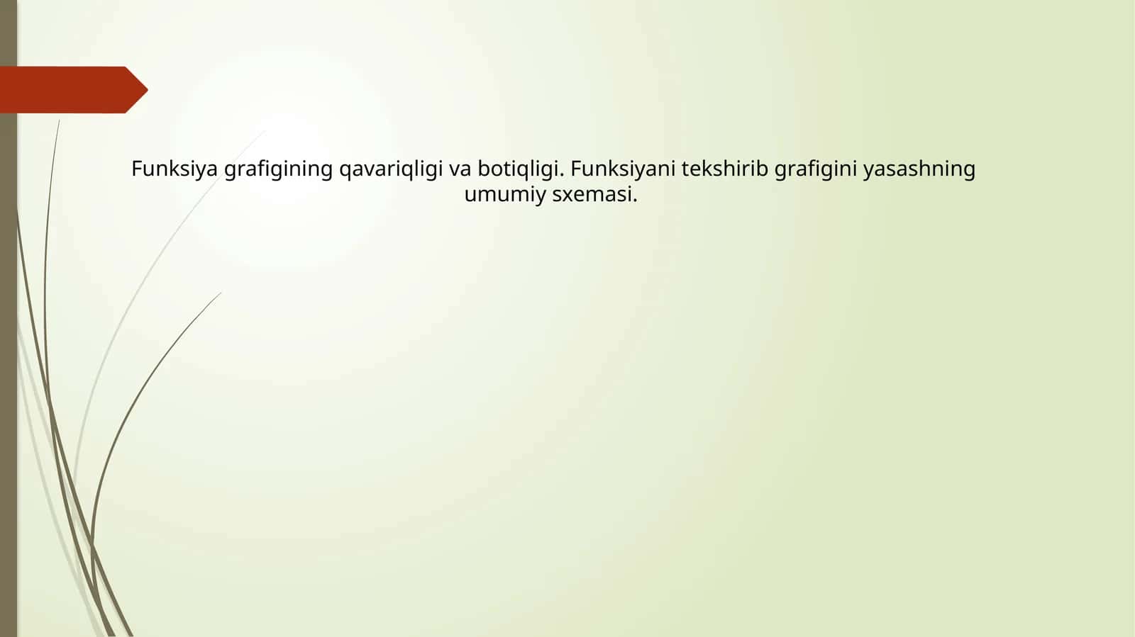 Funksiya grafiklari 1