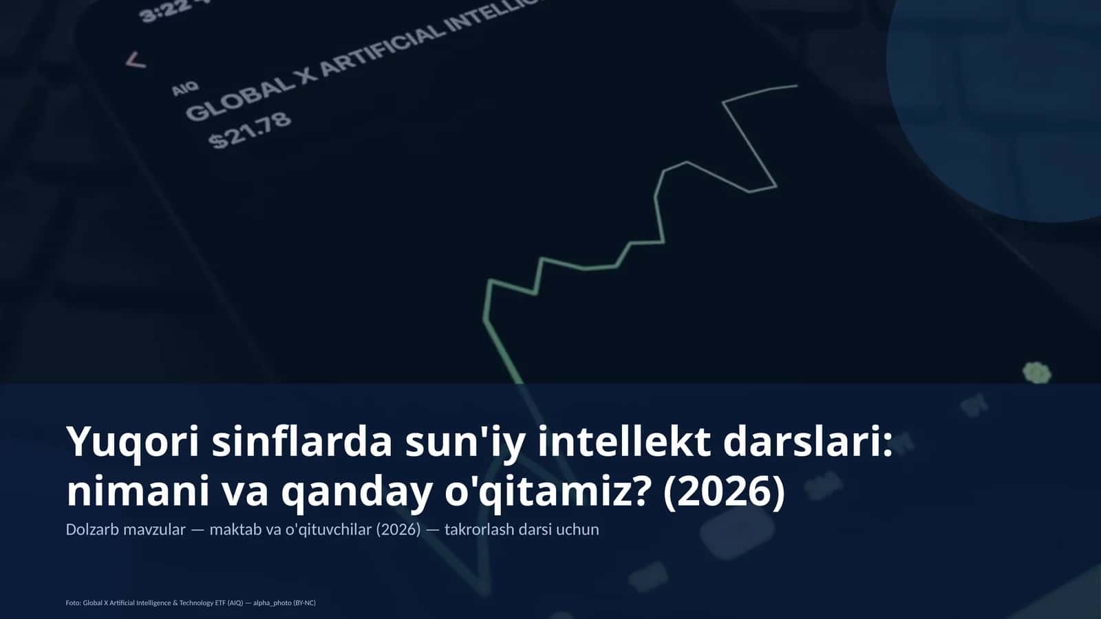Sun'iy intellekt darslari 1