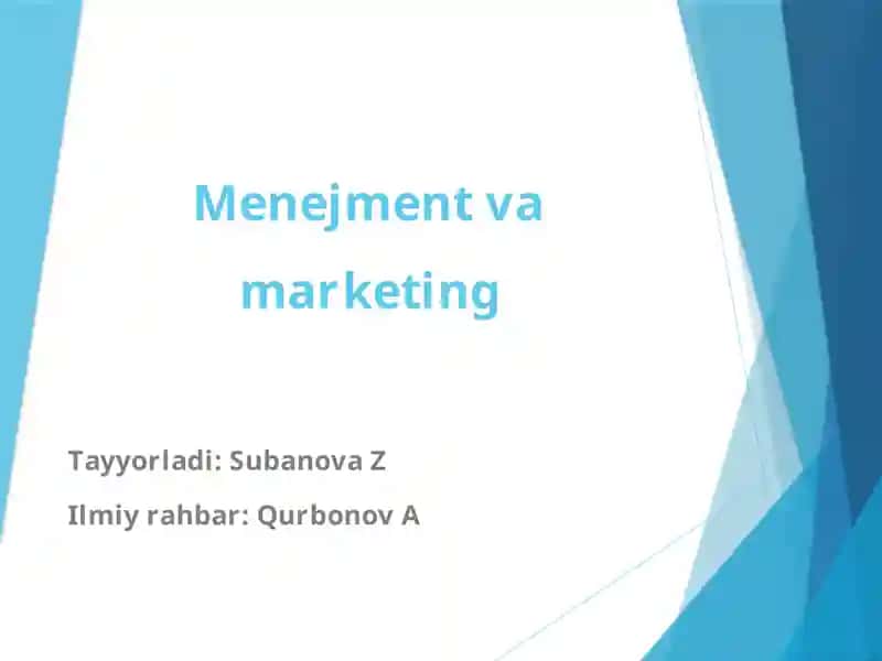 Davlat menejmenti 1