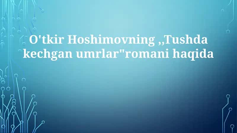 Tushdakechgan umrlar 1