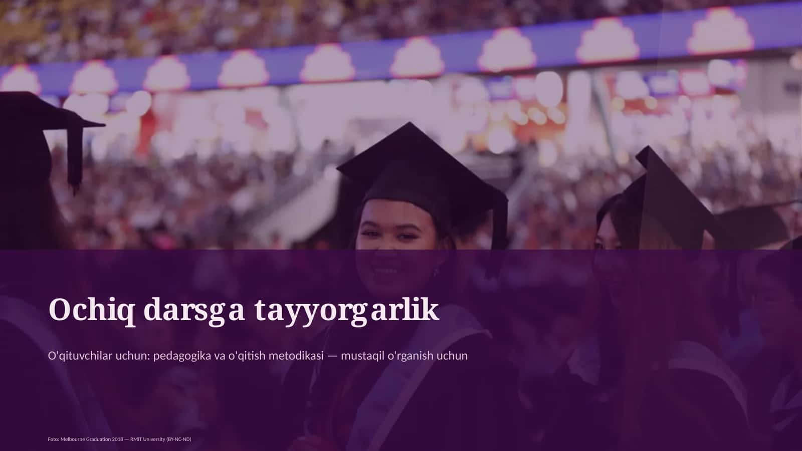 Ochiq darsga tayyorgarlik 1