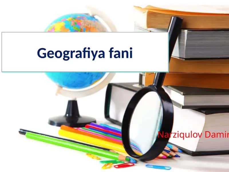 Geografiyafani 1