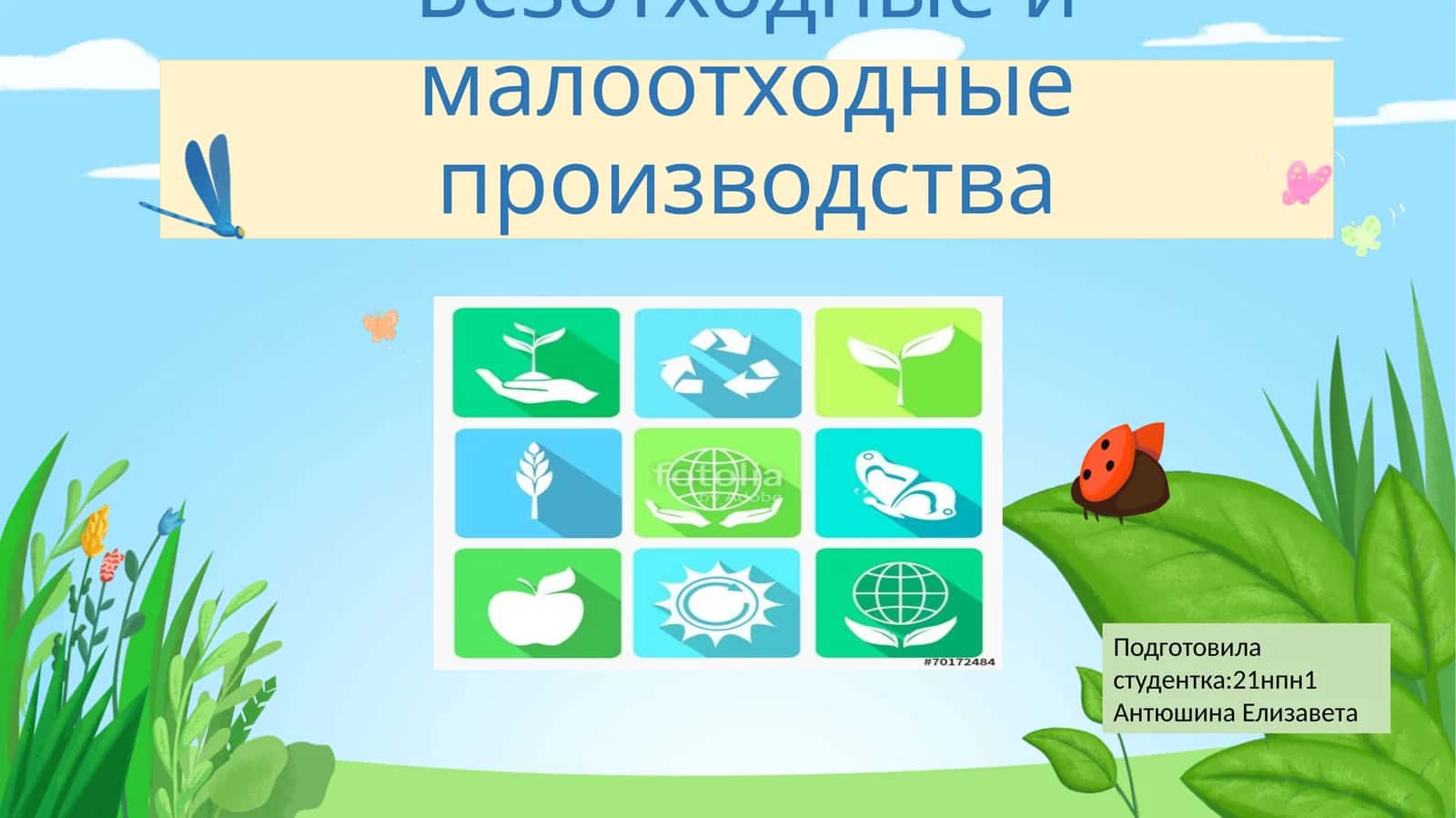 Безотходные и малоотходные производства 1
