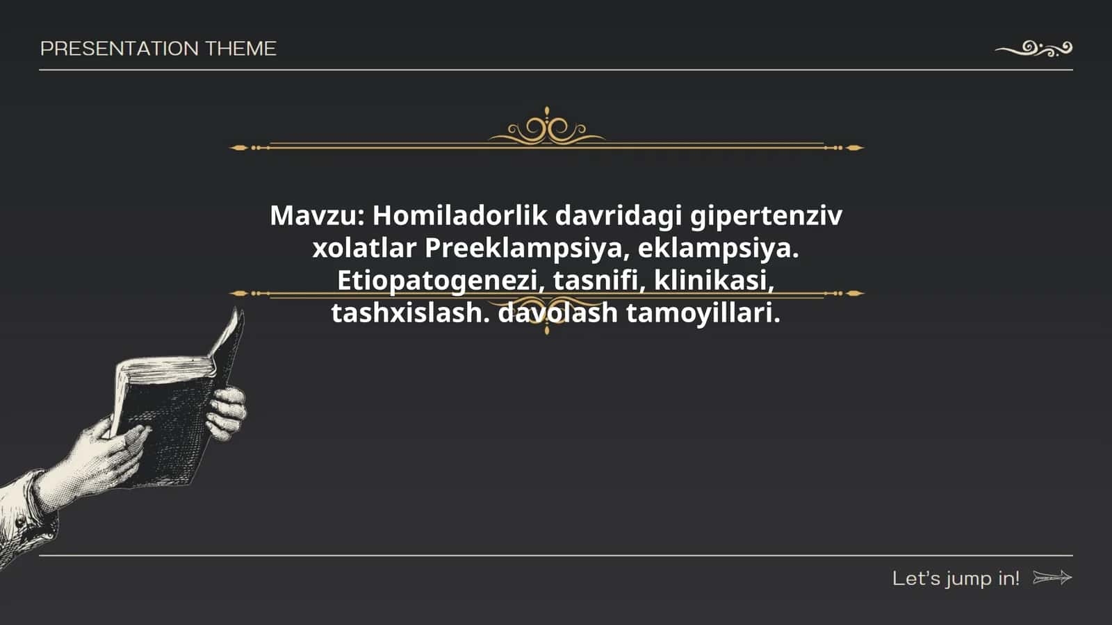 Homiladorlik davridagi gipertenziv xolatlar 1