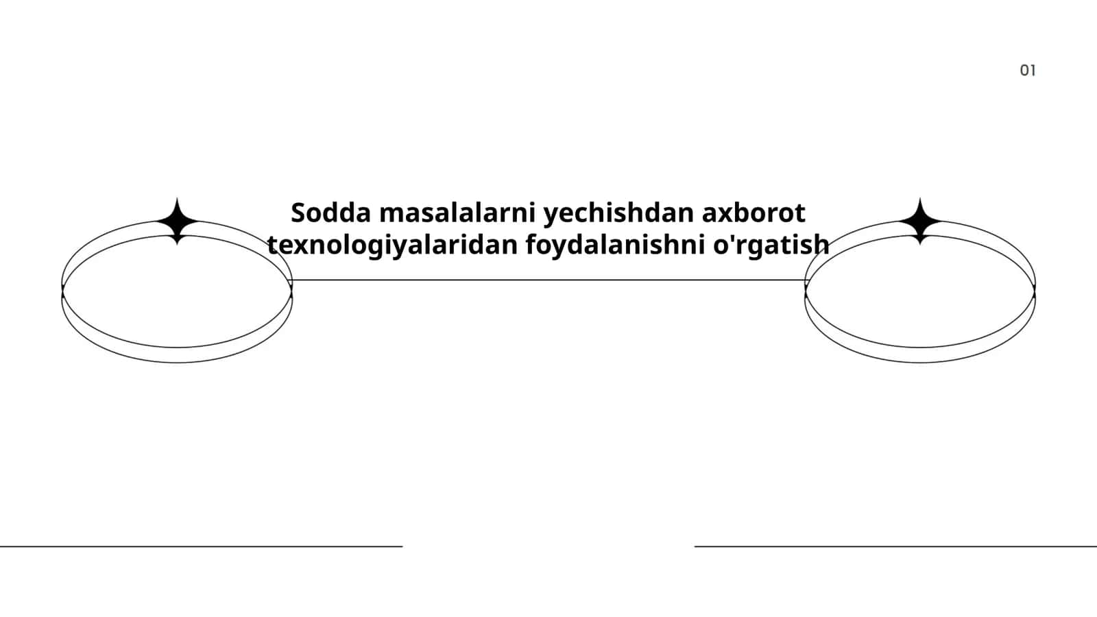Sodda masalalarni yechishdan axborot texnologiyalaridan foydalanishni o'rgatish - Bozorboyeva Mavluda 1