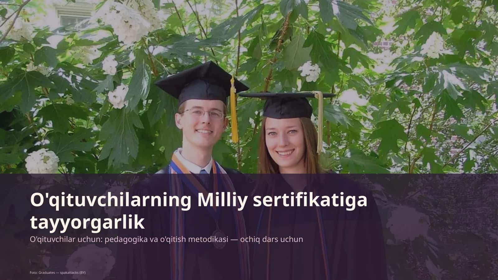 O'qituvchilarning Milliy sertifikatiga tayyorgarlik 1