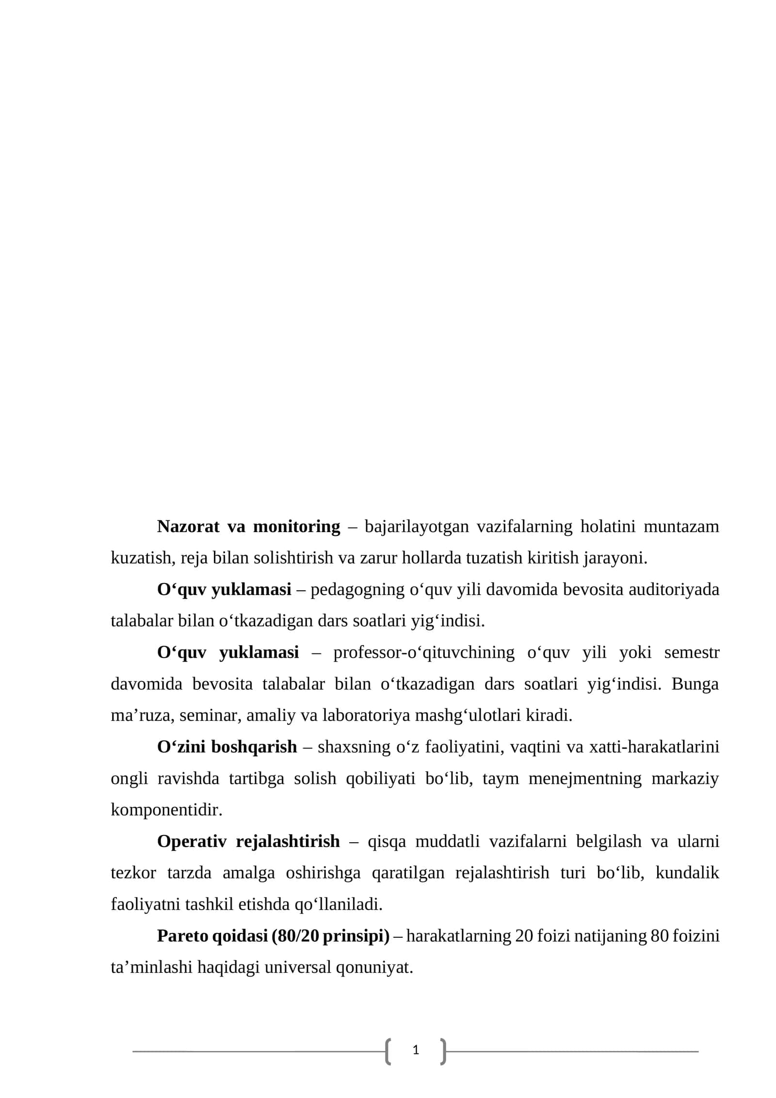Pedagogik Talim Menijminti...Mustaqil ish 1